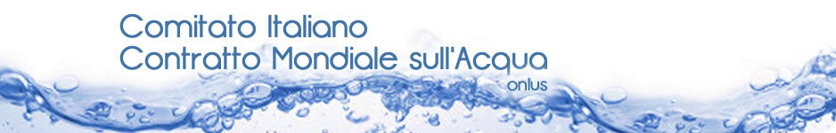 Comitato Italiano Contratto Mondiale sull'acqua - Onlus - logo